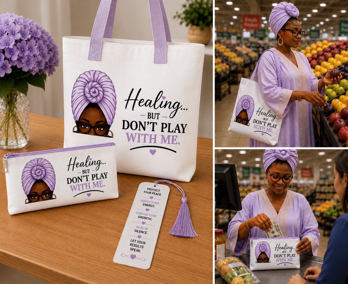 Healing But Don't Play With Me Lavender collection
